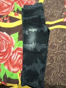 Tie-Dye  capri Jeans - Trendy Style
