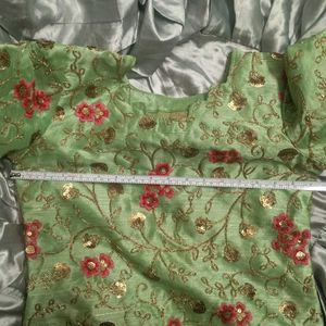 Fully Embroidered Kurta Plazo Set