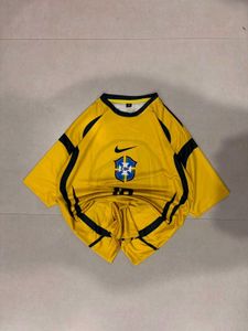 Vintage Brazil Nike Football Jersey