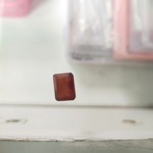 Gomed 6.20 Cts. Garnet Hessonite Gemstone . गोमेद