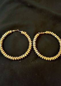 Dubai Brand New Golden Earrings