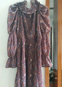 Chiffon Printed One Piece 💜