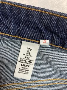 Branded Straight Fit Denim