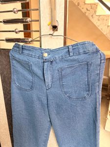 High-Waisted Flare Jeans