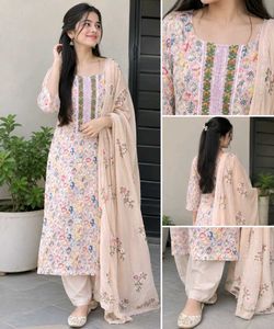Embroidery suit set