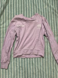 Pastel Purple Long Sleeve Top