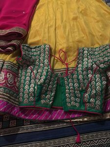 Yellow Lehenga Choli Set