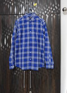 Jack &amp; Jones Premium Men’s Blue Check Shirt