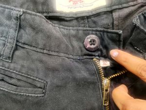 Roadster Black Denim Jeans