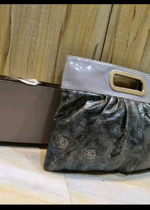 Stylish Fold-Over Clutch Bag