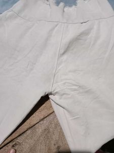 White Denim Pant