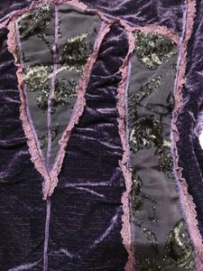 Gothic Velvet Corset Top