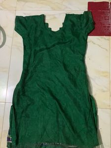 Green Netted Top-Fixed Price New Year Offer