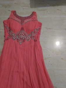 Beautiful Pink Embellished Kurta Set