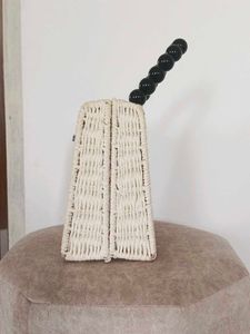 Woven Square Handbag