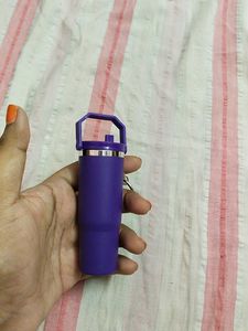 Cute Otter Plush Toy Keychain and mini tumbler lip