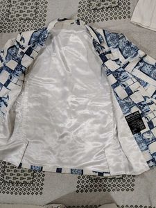 Unique Print Long-Sleeve Men's Shirt