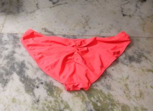 Bright Neon Pink Bikini Bottoms