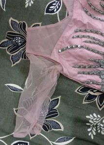 Stunning Pink Embellished Gown