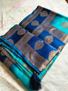 Premium Kanjeevaram Silk with blouse piece
