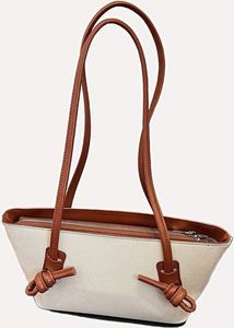 Stylish Hobo Bag with Tan Accents