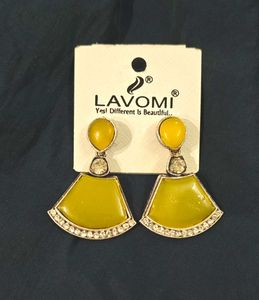 Yellow Statement Earrings 💛