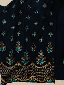 Ethnic Printed Sleeveless Shrug