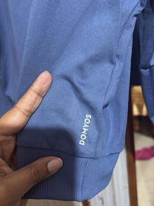 Blue Half-Zip Pullover
