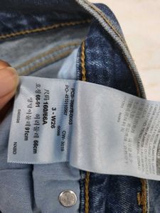 Levi's High-Waisted Distressed Jeans