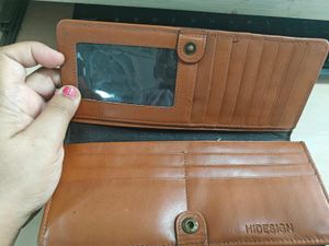 Original unused Hidesign Stylish Leather Wallet
