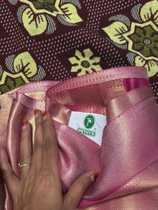 Elegant Pink Saree