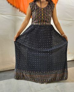 Price Drop on Grey Ethnic Gown