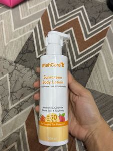 WishCare Sunscreen Body Lotion SPF 50
