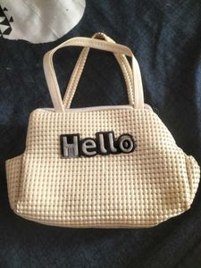 Cute Hello Clutch Bag
