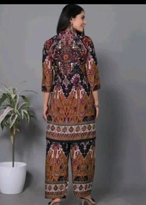 Elegant Printed coord set