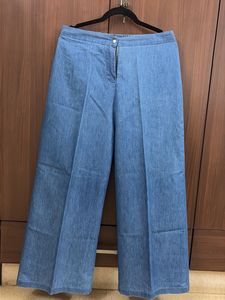 Classic Blue Wide Leg Pants