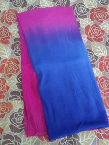 Beautiful Pink and Blue Anarkali Suit