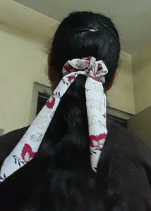 Scrunchies with Bows Set of 2