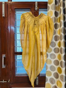 Men's Printed indo-western with Dhoti