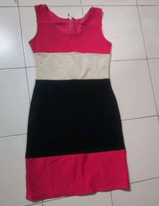 Color Block Bodycon Dress