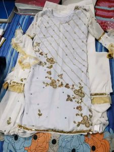 2 Kurti And 1 Sharara
