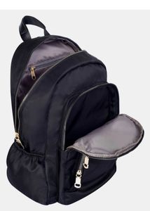 Lino Perros medium size black backpack