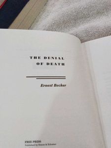 The Denial of Death by Ernest Becker