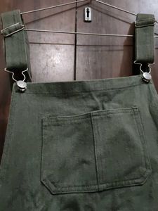 Khaki Short Overalls