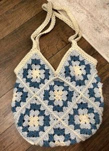 Handmade Crochet Tote Bag