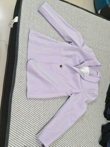 Stylish Lavender Blazer