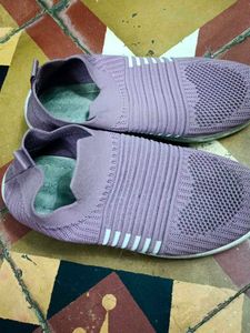 Casual Knit Slip-On Shoes