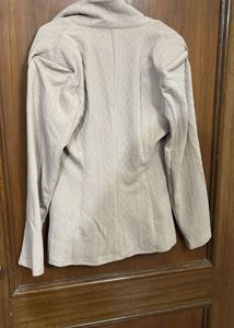 Stylish Textured Blazer Jacket