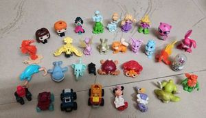 Combo Assorted Figurines &amp; Mini Vehicles Toy Lot