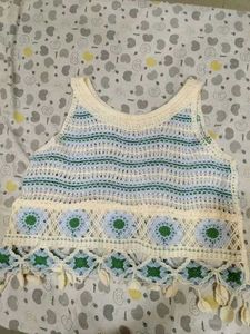 Boho Crochet Crop Top